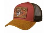 Stetson Trucker Cap Skull yellow/red Lippis