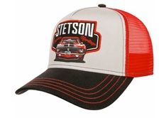 Stetson Trucker Cap Garage American Heritage black/grey Lippis