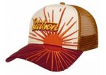 Stetson Trucker Cap Dawn beige-red Lippis