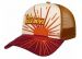 Stetson Trucker Cap Dawn beige-red Lippis