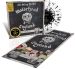 Motörhead : No Sleep At All 50th Anniversary Edition LP, clear with black/white splatter vinyl with poster