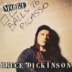 Dickinson, Bruce : More Balls to Picasso 2-LP, clear white & blue splatter vinyl