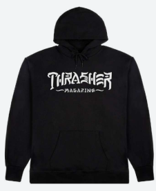 Thrasher Thrash & Destroy black Huppari