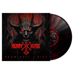 King, Kerry : From Hell I Rise LP, black/dark red marbled vinyl
