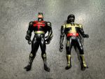 Kenner Batman Ninja Power Pack Batman & Robin Action Figuurit *käytetty*