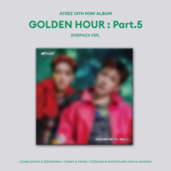 ATEEZ : GOLDEN HOUR : Part.5 CD (DIGIPACK UNIT VER. - Hongjoong & Seonghwa)