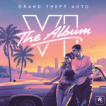 V/A : Grand Theft Auto VI: The Album OST 2-LP, indie exclusive pink/white & blue/white vinyl
