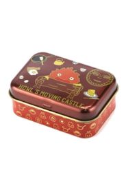 Studio Ghibli Howls Moving Castle Calcifer Metal Box