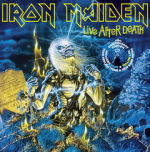 Iron Maiden : Live After Death 2-LP, blue & yellow vinyl