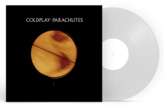 Coldplay : Parachutes LP, clear ecorecord vinyl