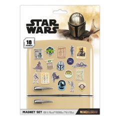 Star Wars The Mandalorian Bounty Hunter Magneetit 18kpl