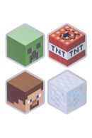 Minecraft Lasinaluset 4kpl