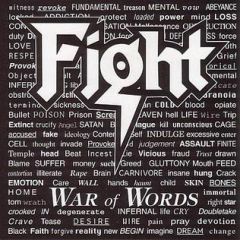 Fight : War of Words CD *käytetty*