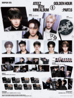 ATEEZ : GOLDEN HOUR : Part.6 CD (Digipack Ver.)