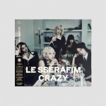 LE SSERAFIM : CRAZY (Japanese Ver.) CD (Limited Edition B - Black Insanity)