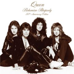 Queen : Bohemian Rhapsody / Im In Love with My Car 7" LP, blue vinyl