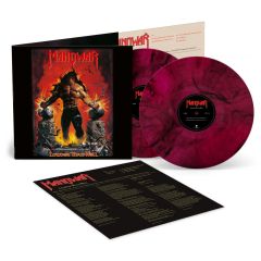Manowar : Louder Than Hell 2-LP, broken black and red vinyl
