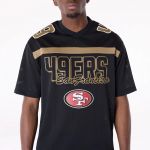 New Era NFL Mesh Graphic San Francisco 49ers black T-paita