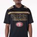 New Era NFL Mesh Graphic San Francisco 49ers black T-paita