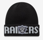 New Era Wordmark Beanie Las Vegas Raiders NFL Pipo