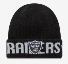 New Era Wordmark Beanie Las Vegas Raiders NFL Pipo