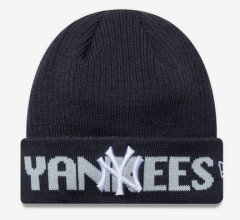 New Era Wordmark Beanie New York Yankees MLB Pipo