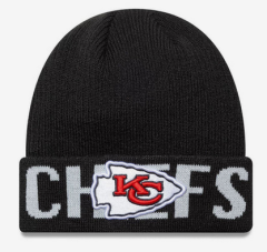 New Era Wordmark Beanie Kansas City Chiefs NFL Pipo