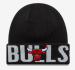New Era Wordmark Beanie Chicago Bulls NBA Pipo