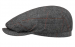 Stetson Driver Cap Silk black herringbone Hattu