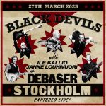 Black Devils with Ile Kallio & Janne Louhivuori : Debaser Stockholm CD
