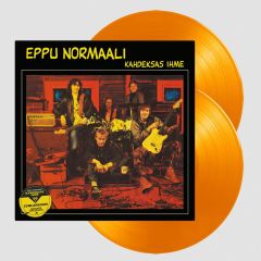 Eppu Normaali : Kahdeksas ihme 2-LP, oranssi vinyyli