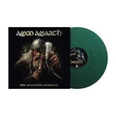 Amon Amarth : The Allfather Awakens LP, odens hunt green/marble vinyl