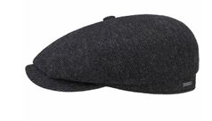 Stetson Hatteras Wool Herringbone dark grey Hattu