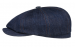 Stetson Hatteras Sustainable Denim blue denim Hattu