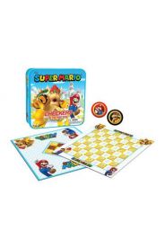Super Mario Checkers & Tic-Tac-Toe Mario vs. Bowser Collectors Game Lautapeli
