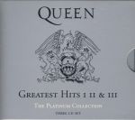 Queen : Greatest Hits I II & III chubby jewelcase in cardboard slipcover 3-CD *käytetty*