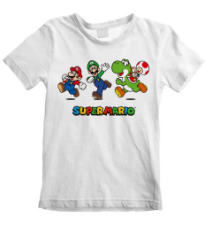 Super Mario Running Pose lasten T-paita