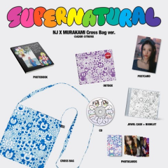 NewJeans : Supernatural CD (NJ X MURAKAMI Cross Bag ver. - Hanni)