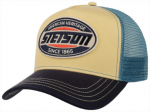 Stetson Trucker Cap High Speed midnight blue-light yellow Lippis