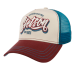 Stetson Trucker One For All wine/offwhite Lippis