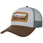 Stetson Trucker Cap Chrome brown/turquioise Lippis
