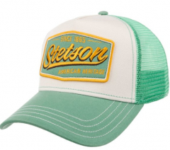 Stetson Trucker Cap Vintage mint/offwhite Lippis