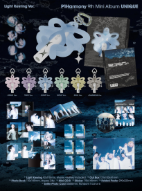 P1harmony : UNIQUE CD (Light Keyring Ver. - JIUNG)
