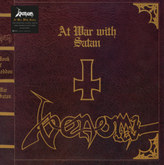 Venom : At War with Satan LP, gold vinyl