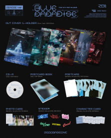 ZEROBASEONE : Blue Paradise CD (ZEROSE Ver. - Out of Love)