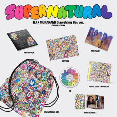 NewJeans : Supernatural CD (NJ X MURAKAMI Drawstring Bag ver.)