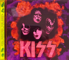 Kiss : You Wanted the Best, You Got the Best transparent red and green jewelcase CD *käytetty*