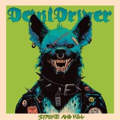 Devildriver : Strike and Kill LP, solid blue vinyl