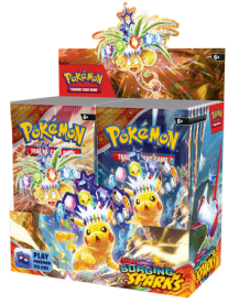 Pokemon TCG Scarlet & Violet: Surging Sparks Booster Pack Pokemon kortit (sis. 10 korttia)