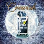Crewish : Twice LP transparent blue + nimmareilla